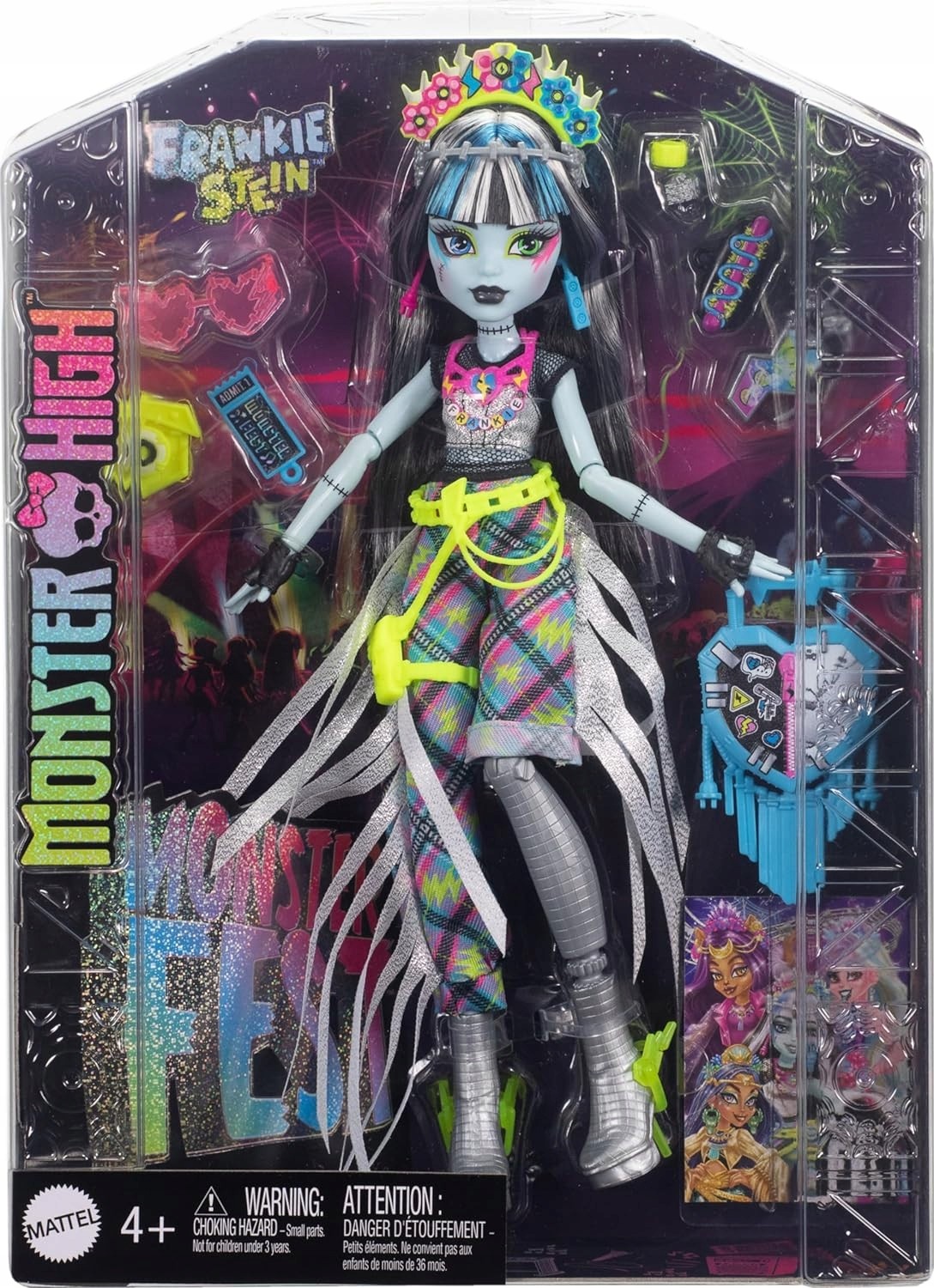 Mattel Monster High Bábika Monster Fest Frankie Stein 29 cm